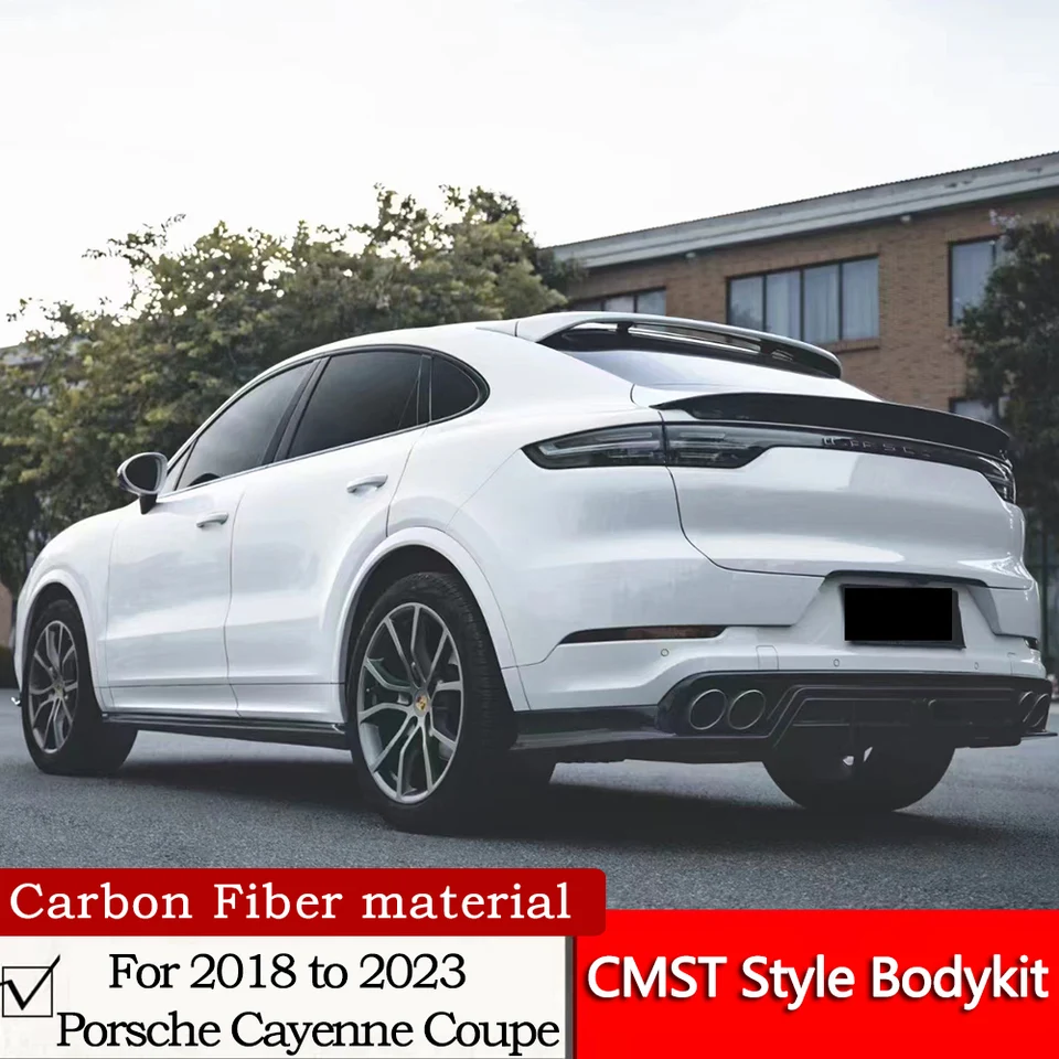 Za roky 2018 až 2023 Porsche Cayenne Coupe CMST štýl BodyKit Modifcation 9y3 Coupe Cayenne CMST predný zadný oblúk na zadné pery