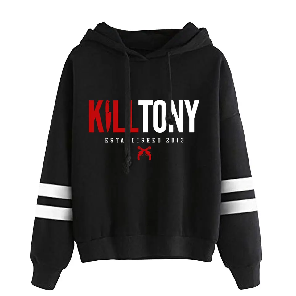 Zabite Tony Vintage 90. rokov Pullover mikina Merch Moderná módna športová módna pullover mikina mikiny