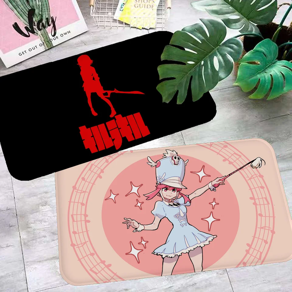 Zabiť la zabitie anime kúpeľňa rohož Anti-Slip absorbuje vodu dlhý pás vankúšový bedroon mat hotel dekor rohož
