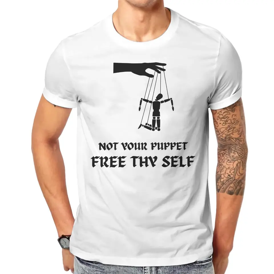 ZADARMO Tvoje vlastné jedinečné tričko String String Puppet Top kvality kreatívne darčekové oblečenie tričko s krátkym rukávom ofertas