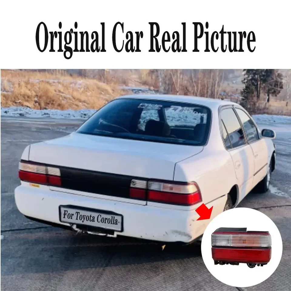 Zadná brzdová lampa s dvojicovým automobilom pre Toyota Corolla AE100 AE101 AE104 1992 1993 1994 1995 81550-1A720 81560-1A630