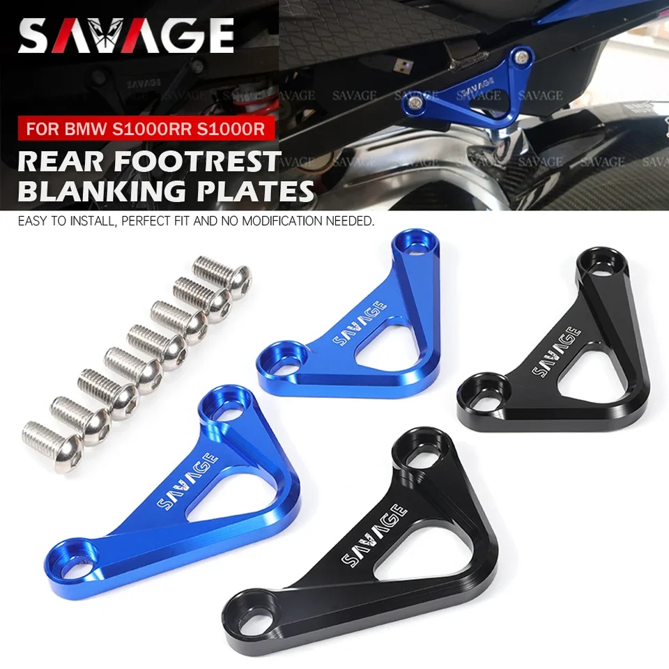 Zadná doska na zaslepenie pedálov pre zadnú nohu pre BMW S1000RR S1000R HP4 S 1000 RR R RACCE RACING HOOK HOOK PEG PEG
