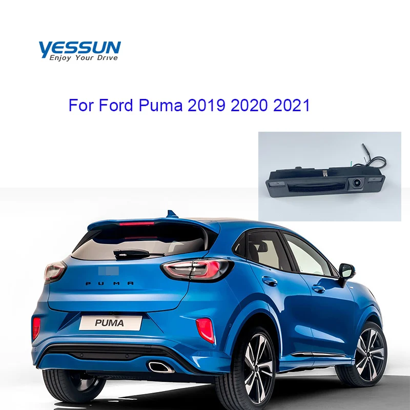 zadná kamera Jiayoutu Tailgate zadná kamera pre Ford Puma 2019 2020 2021 CCD záložný fotoaparát /OEM Zadný výhľad súprava fotoaparátu