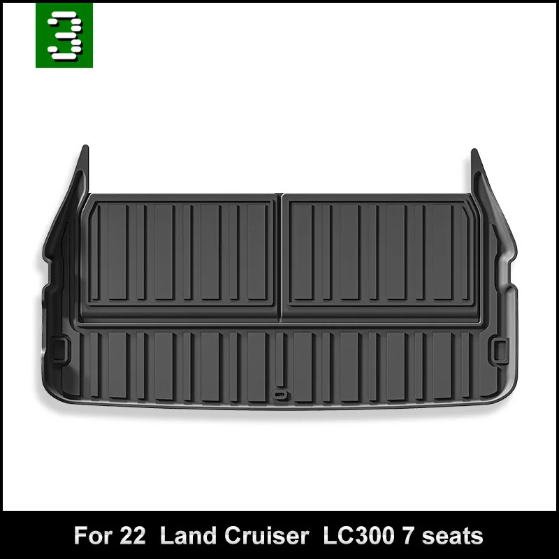 Zadná podložka pre kmeňa pre pozemok Cruiser LC300 2022 TPE Zadný chránič chránič kmeňa All Weather Carpet C pre kader