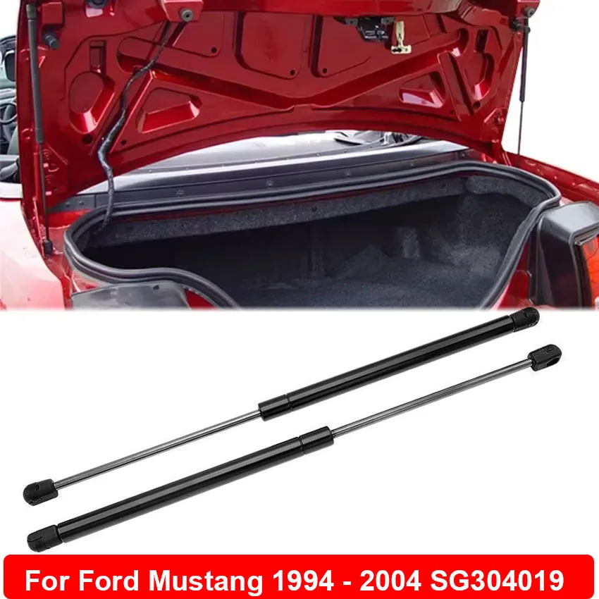Zadná vzpery plynovej pružiny pre kmeňa pre Ford Mustang 1994 - 2004 Spotrel Shock Rods SG304019 F4ZZ63406A10A Príslušenstvo automobilu