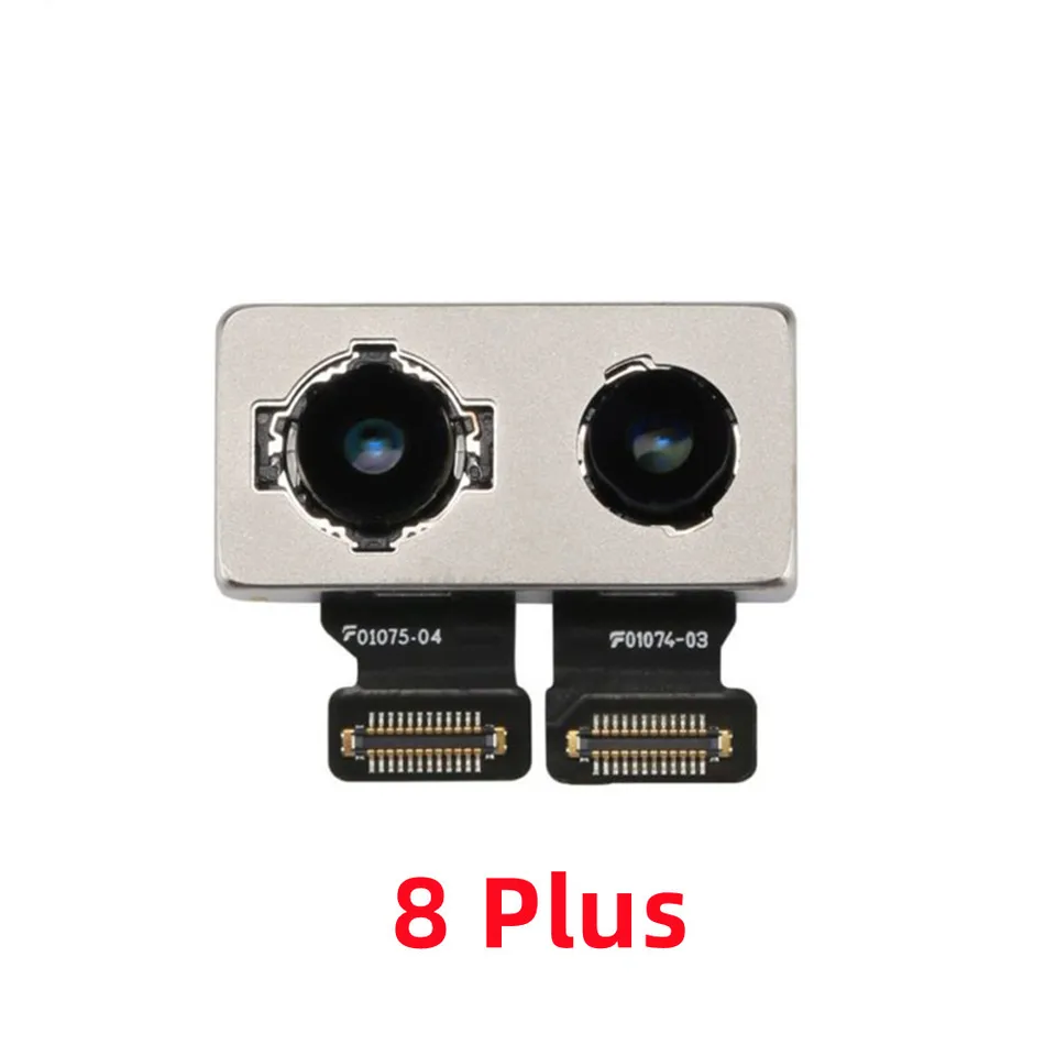 Zadná zadná hlavná kamera Cam Camer Flex káblovej kamery pre iPhone 7 8 plus 7p 8p 4,7 palca 5,5 palca