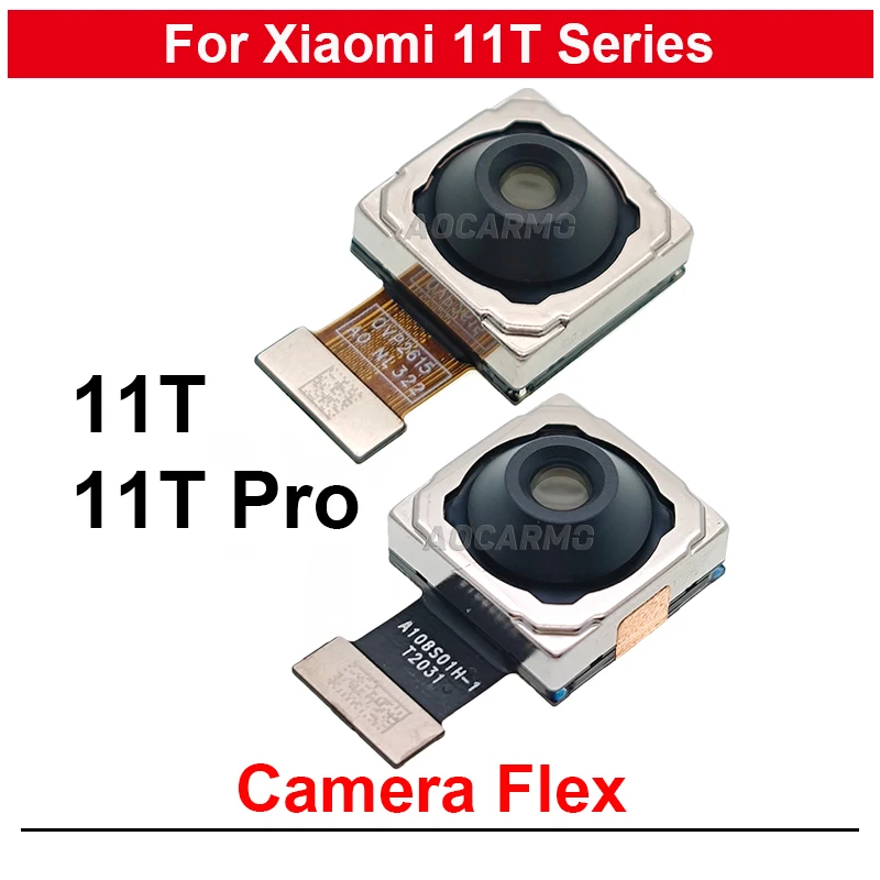 Zadná zadná hlavná kamera + ultra široký + teleobjektívne kamery Flex kábel pre Xiaomi Mi 11T 11TPRO Pro Opravy