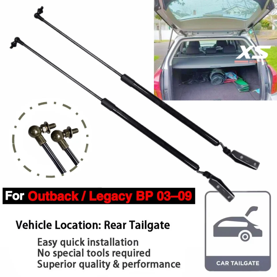 Zadné dvere vzpery pre Subaru Outback Legacy BP Wagon Estate 2003-2009 Tailgate Boot Rift Podpriadenie nárazových tlmičov plynovej pružiny
