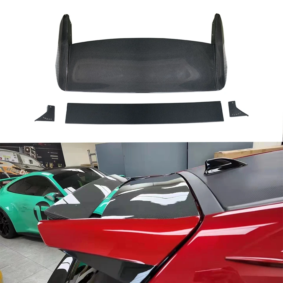 Zadné krídlo v štýle uhlíkových vlákien Varis pre Toyota Gr Yairs Auto Dekorácia BodyKit zadný spojler