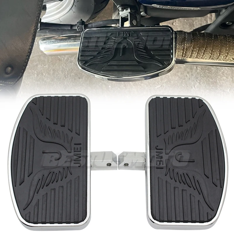 Zadné obuvy pre cestujúcich na motocykli Pegs Pegs Lesss Floorboards pre Yamaha V-Star Dragstar 1100 XVS1100 DS1100 Classic