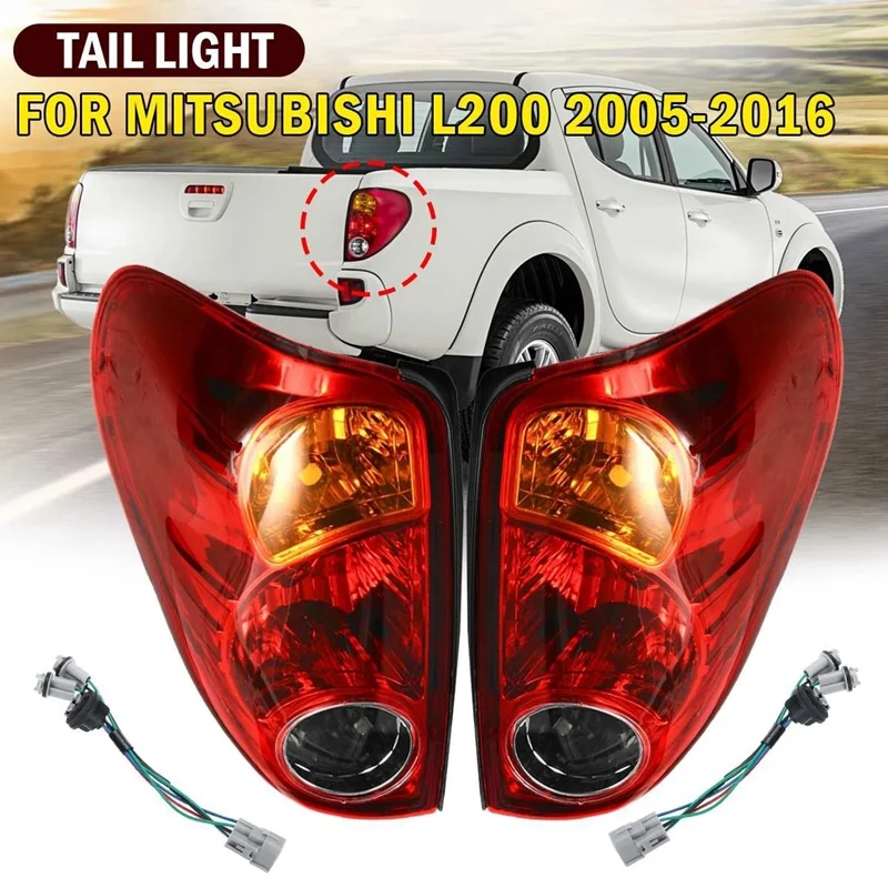 Zadné svetlo pre Mitsubishi L200 Triton Colt 2005-2016 zadné svetlá zadná lampa Reverzná brzdová lampa lampa lampa lampa.
