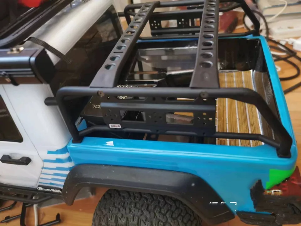 Zadné vedro Gantry Rám Náklad pre 1/10 Scale SCX10 III JLU Wrangler 4x4 Rock Crawler Rubicon Truck Truck