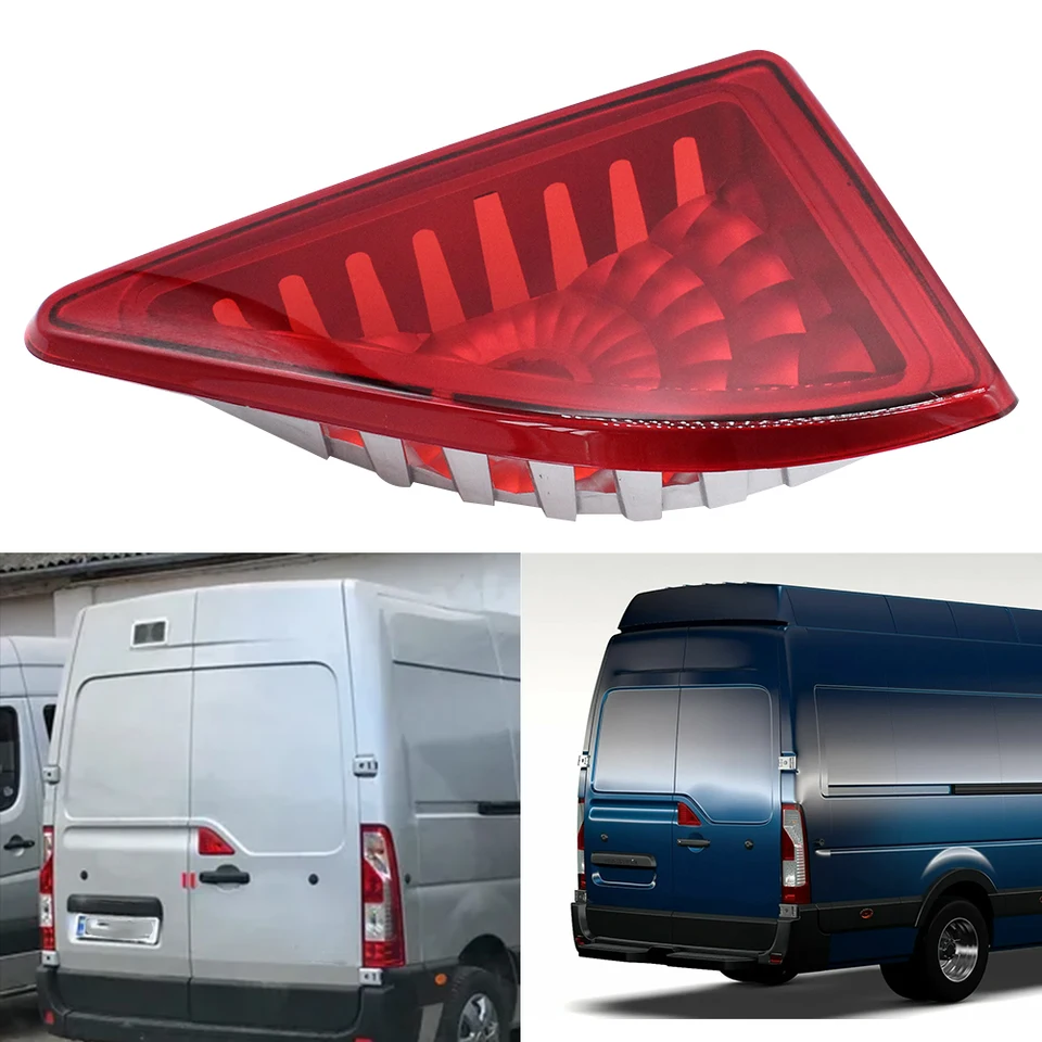 Zadné červené auto tretie brzdové svetlo stredné zastavenie chvosta pre Renault Nissan Master MK3