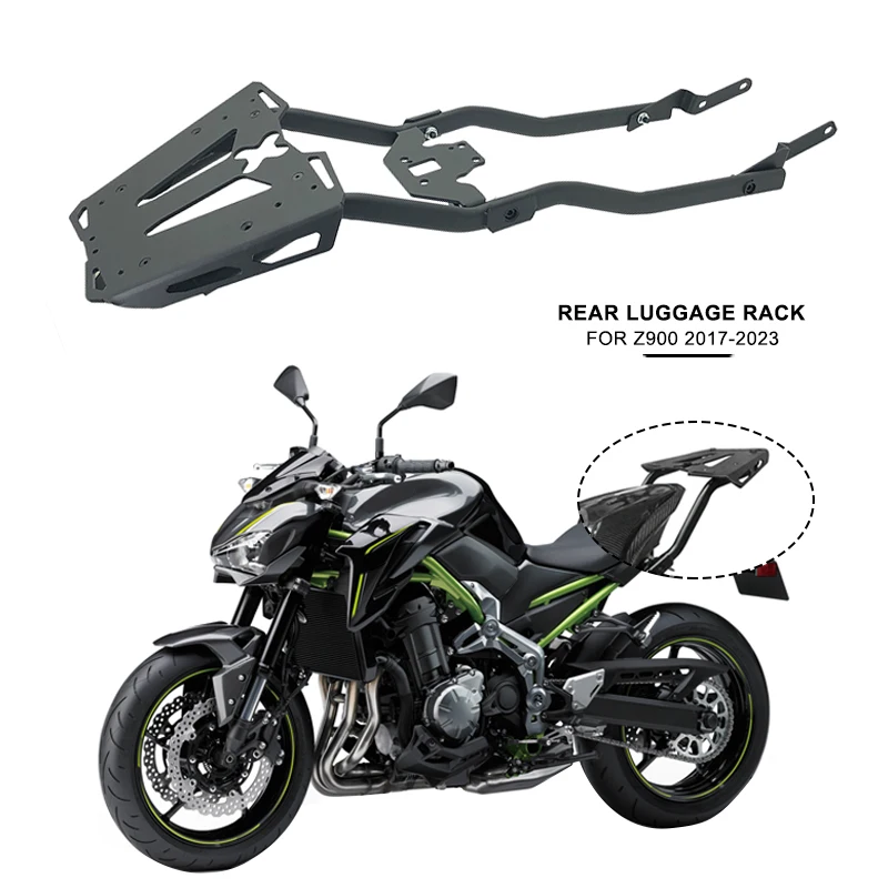 Zadný batožinový stojan na motocykle pre Kawasaki Z900 Z 900 SE 2017 2018 2019 2020 2021 2022 2023