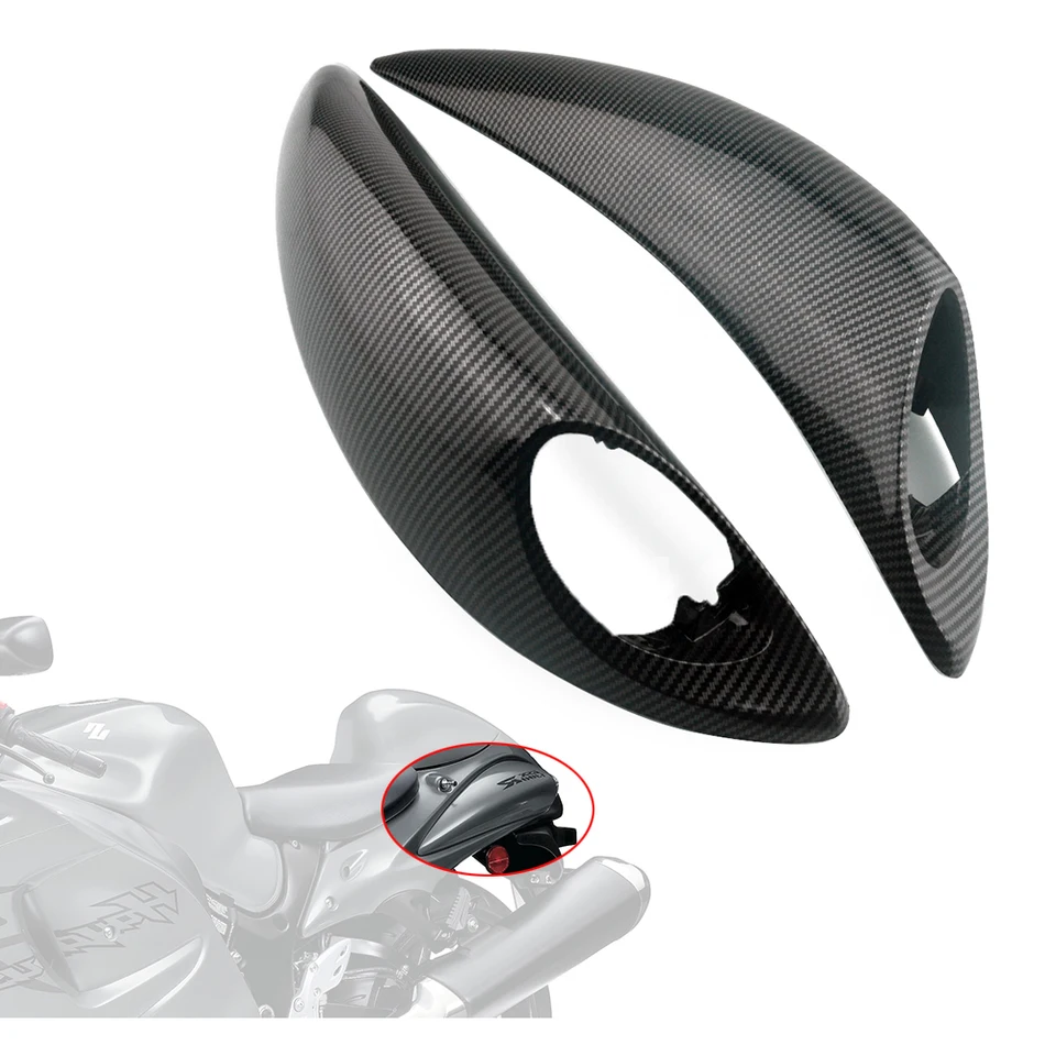 Zadný chvost na boku panne na zákrut Signál s uhlíkovými vláknami pre Suzuki Hayabusa GSX1300R 2008-2020