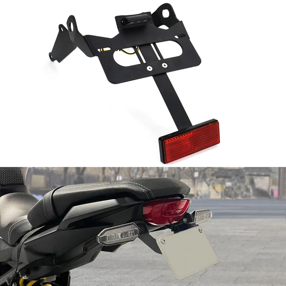 Zadný chvost Tesy Fit for Honda CBR650R CB650R 2021 2022 2023 2024 UP Fender Eliminator License Registry Držiteľ držiaka