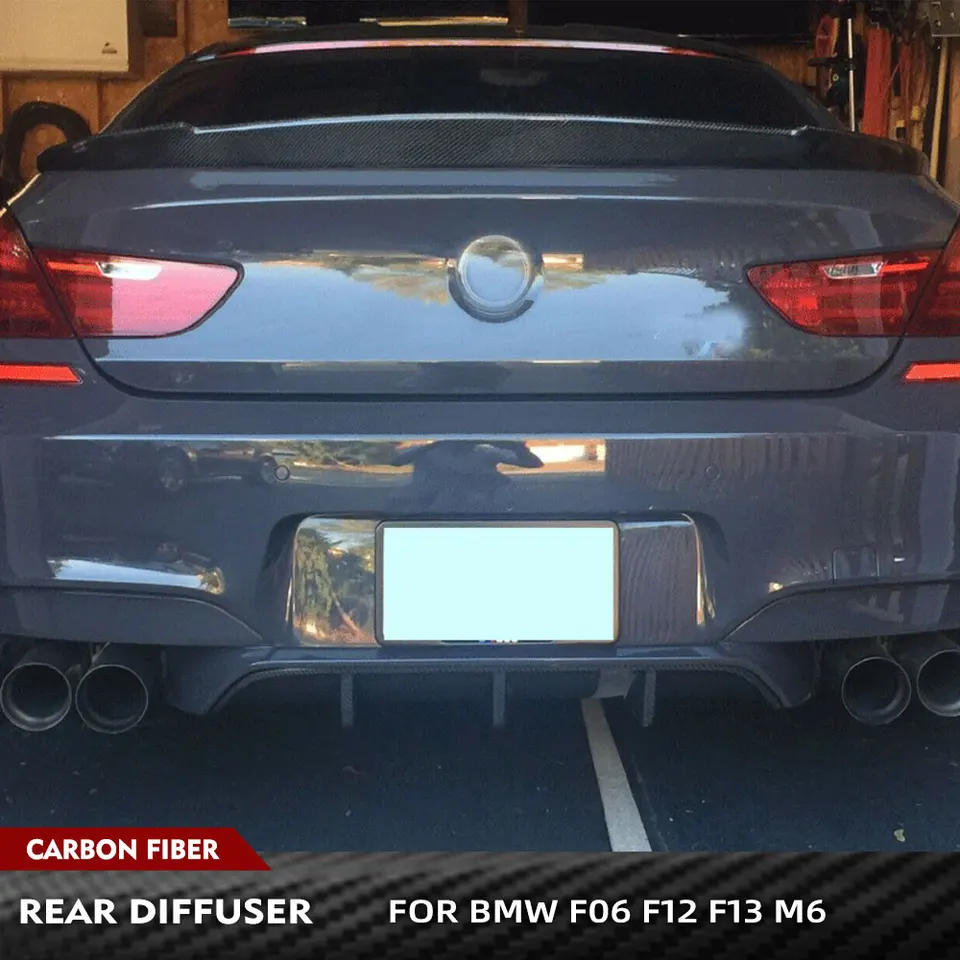 Zadný difúzor sa hodí pre BMW F06 F12 F13 M6 2013-2018