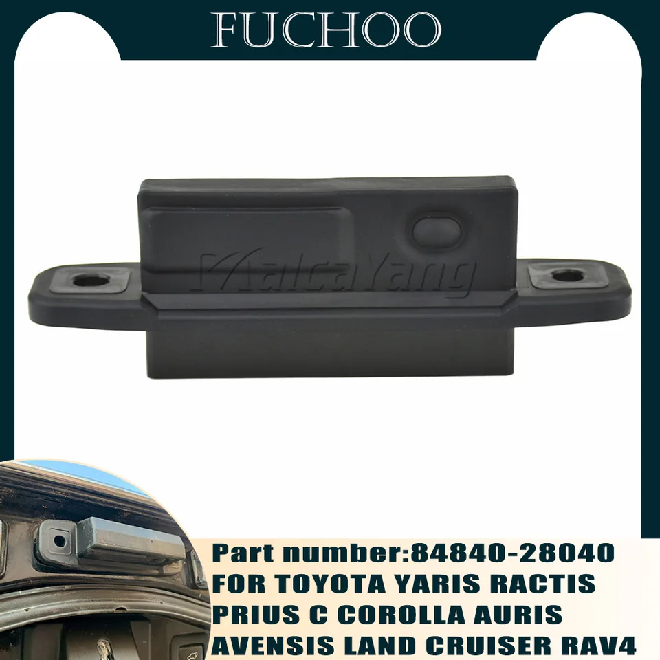 Zadný kmeň batožinový spínač batožiny Tailgate Dvere Key pre Toyota Yaris Prius C Ractis Rukus Corolla Rav4 Land Cruiser 84840-28040