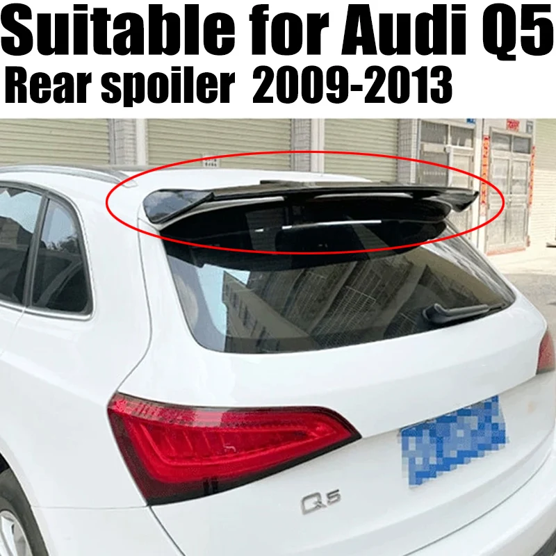 Zadný kmeň Krídla Krídla uhlíkového vlákna Q5 ABT pre spojler Audi Q5 2009 ~ 2013