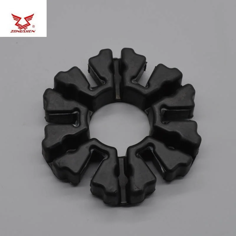 Zadný kolesový koleso Guma Gumový náboj buffer pre rukáv pre Zongshen RX3 RX3S RX4 RE3 RZ3S ZS250GY-3 ZS400GY-2 Motocykel