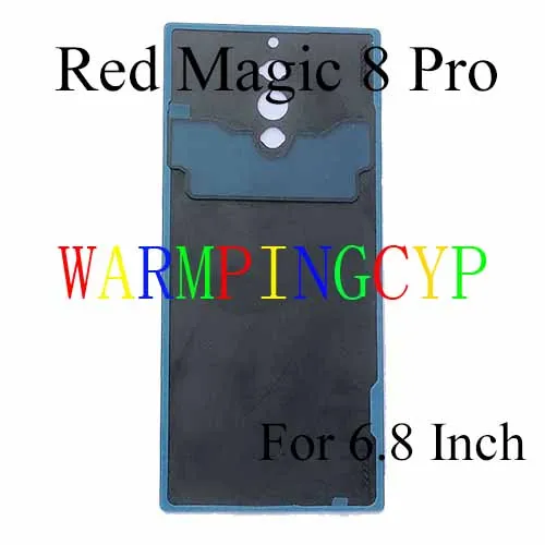 Zadný kryt dverí batérie pre Nubia Red Magic 7s Pro 8S Plus NX679S NX679J NX709J NX709S NX729J NX769J NX769S