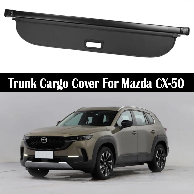 Zadný kryt nákladného kmeňa pre Mazda CX50 CX-50 2023 2024 2024 Shield Shade Curtain DECETICKÁ RADA PRÍSLUŠNÍCTVO PRÍSLUŠENSTVO