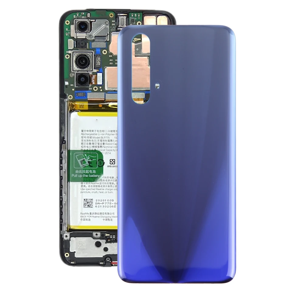 Zadný kryt sklenenej batérie pre Oppo Realme X3 / Realme X3 Superzoom / Realme X50 5G (Čína)