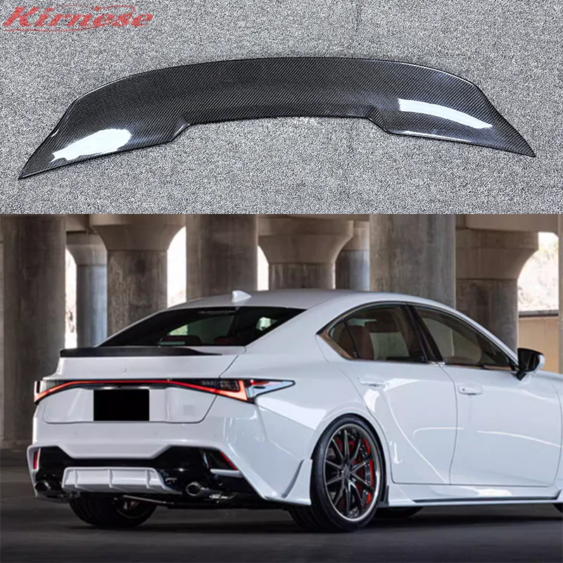 Zadný kufrový kufrový kufrový spojler Krčné krídlo čelného skla pre lexus je IS250 IS300 IS350 2022 2023 2024 Styling