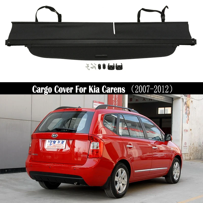 Zadný nákladný kryt pre Kia Carens 2007 2008 2009 2010 2011 2012 2012 Obrazovská obrazovka Security Shield Shield Automatické príslušenstvo