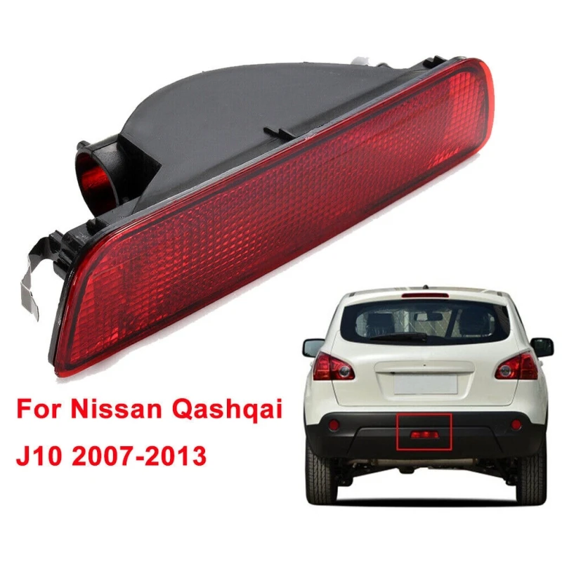 Zadný nárazník reflektor FOG TACK SVETLO SVETLO ZAPNUTIE PRE NISSAN QASHQAI J10 2007-2013