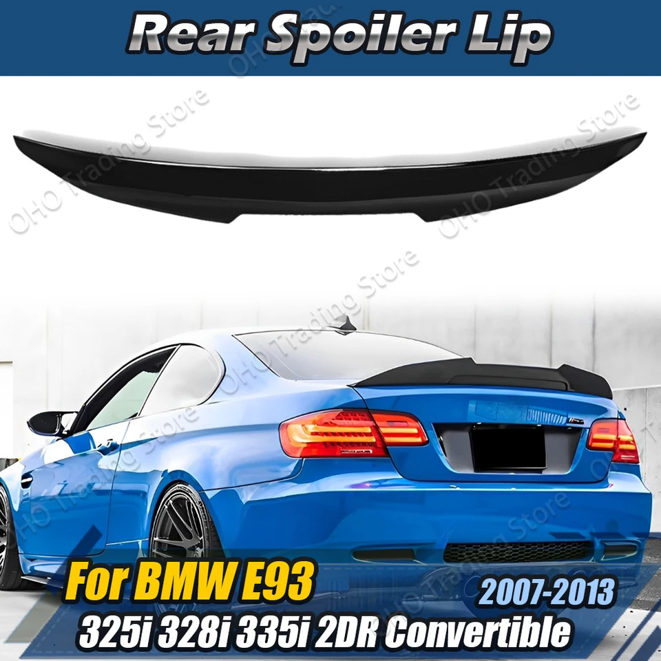 Zadný spoiler PSM CAR CRIP TRUNK LIP pre BMW E93 325I 328I 335I CABYT 2007-2013