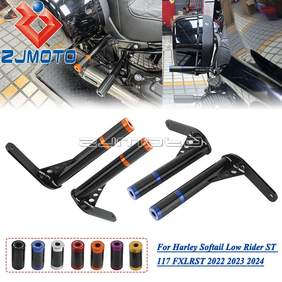 Zadný strážny rámec Seddle Sadder Súprava Sadol Saddle Saddle Rails pre Harley Softail Low Rider St Fxlrst 117 2022-2024