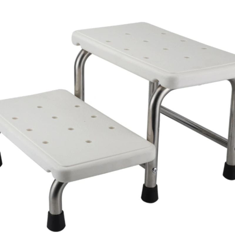 Zahustený ABS Step Stool Domáce rebríky rebrík meniaca sa meniaca stolička Plast jednosmernej dvojvrstvovej stoličky