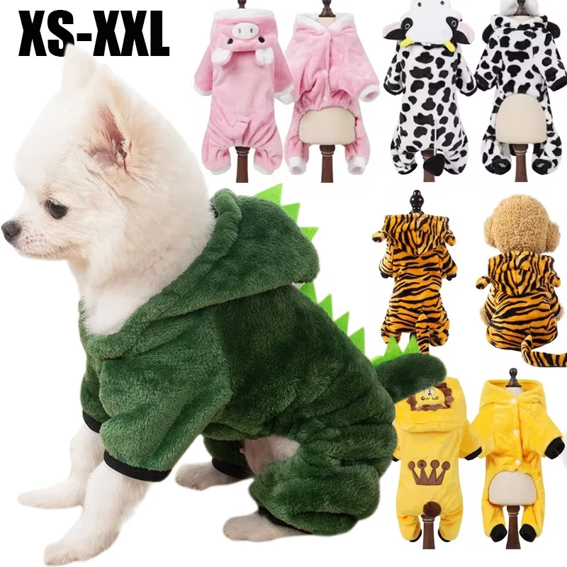 Zahustený domáci psí oblečenie mäkké teplé fleece psie pre psie skoky