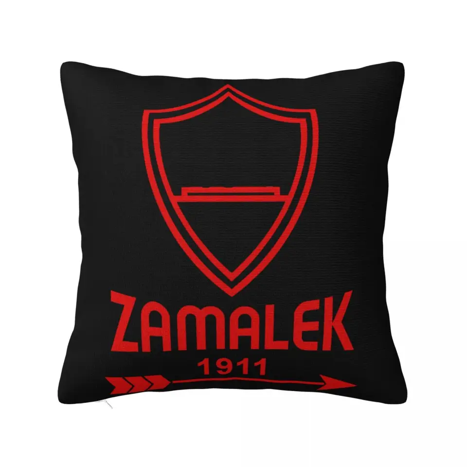 Zamalek Sporting Club of Egyp Futbal futbalové tímy Šport Originálny text Rovný čistý top ženský pop vankúš