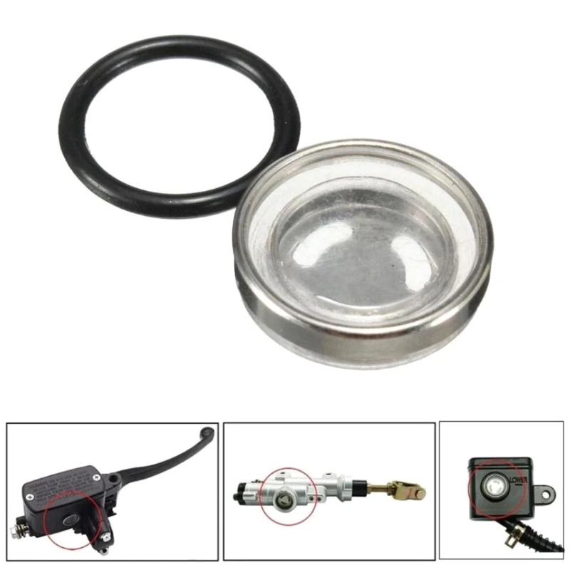 Zameriavacie šošovky, 10 mm 12 mm 14 mm 18 mm výmeny O-krúžkov pre hydraulické brzdové páky Motocykel