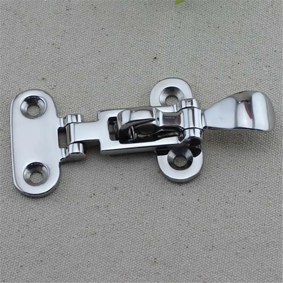 Zamknutá západka námorných lodí HASP s visiacim zámkom Eye Eye Mount Yacht Príspevok z nehrdzavejúcej ocele Hasps Hatch 1pc Lock Lock Lock