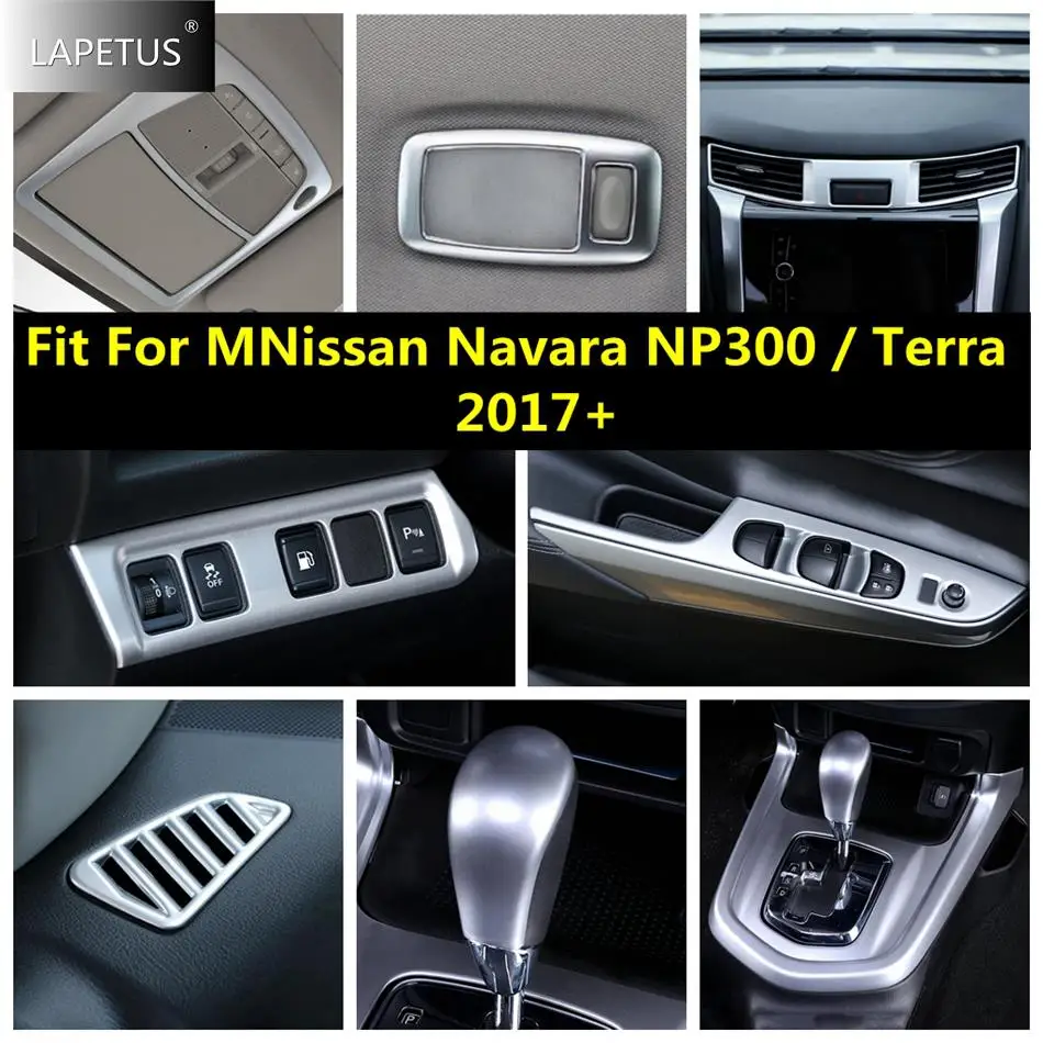 ZARIADENIE HLAVY / KONTÁLO VYDANIE VYDÁVANIA A AC VIAC VETCHOVÝ KRYT PRE NISSAN NAVARA NP300 / TERRA 2017 - 2021 MATTE Auto Príslušenstvo