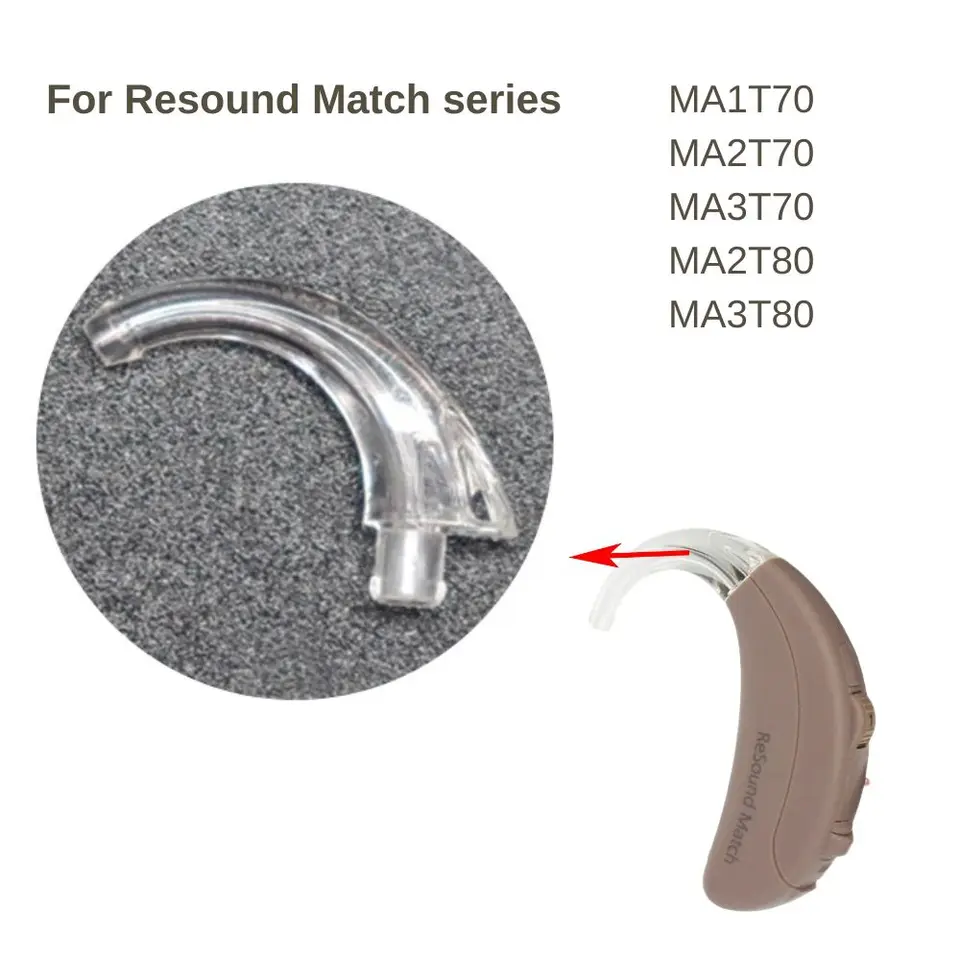 Zasiahla Earhook na načúvacie prístroje na odrazové zápasy, pre MA1T70 MA2T70 MA3T70 MA2T80 MA3T80 načúvacie prístroje Earhook