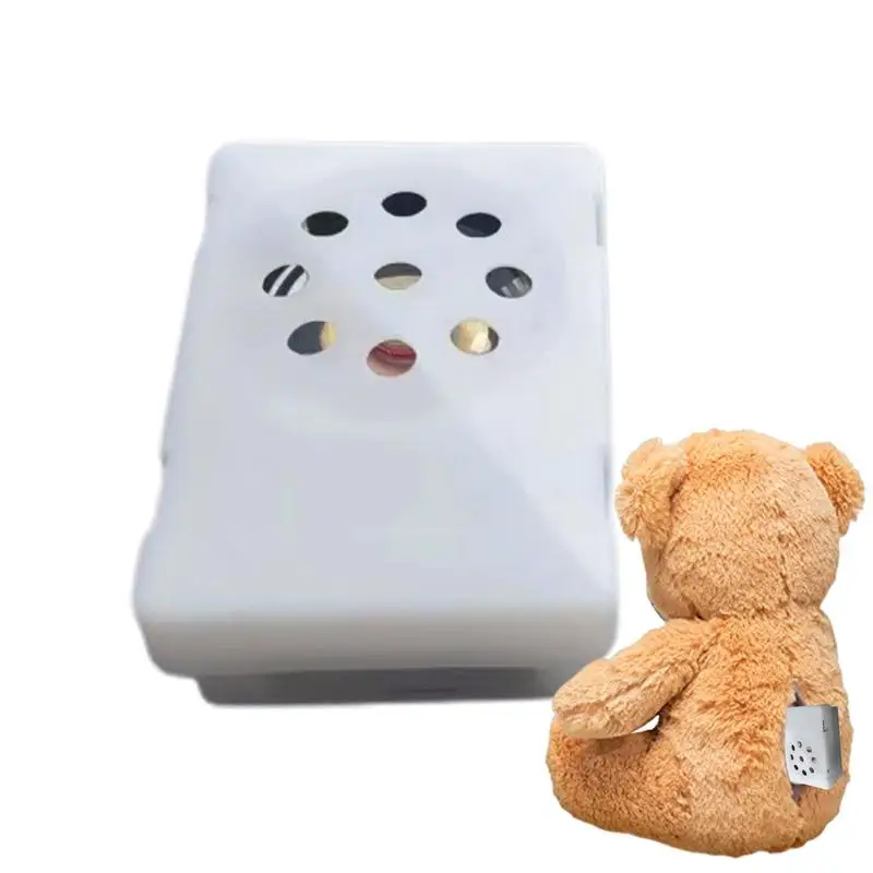 Zaznamenateľný zvukový modul zvukový modul Mini nahrávacie zariadenie zaznamenateľné plnené zvieracie vložky štvorcové hračky hlasové box pre plyšovú hračku