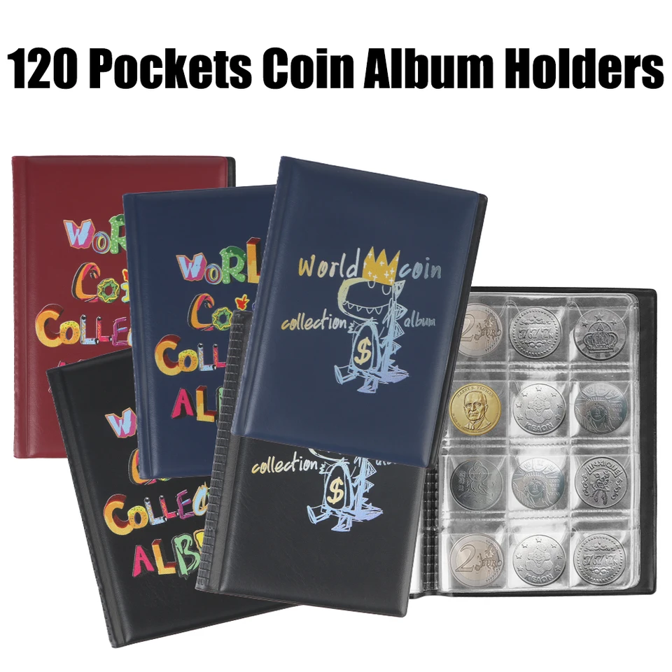 Zbieranie peňazí organizátor Coin Album Book