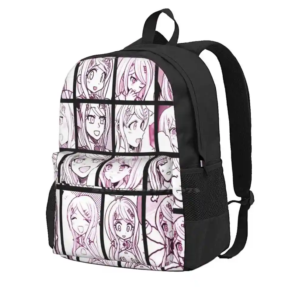 Zbierka Kaede Manga (farebná) Školská skladová taška Študentský batoh Kaede Akamatsu Danganronpa V3 Killing Harmony Manga