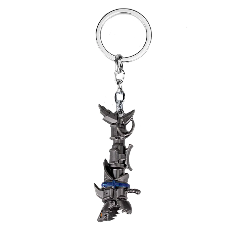 Zbrane hry Jinx Cannon Decoration Model Klávesový kľúče pre mužov Ženy Herné doplnky automobil kľúča prsteň llaveros darčeky