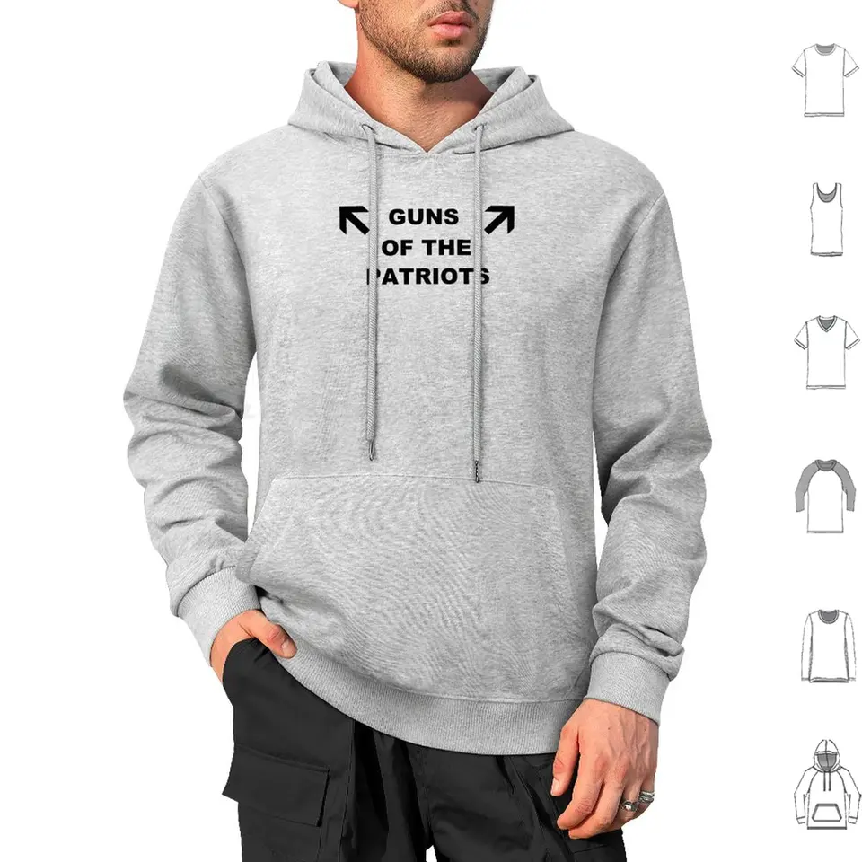 Zbrane patriotov kapucňa bavlna s dlhým rukávom kovové zariadenie Solid Big Ocelot Solid had had tekutý had vonkajšie neba