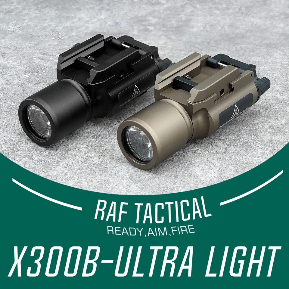 Zbraň Light Scout Light SF x300B taktické kovové baterky ultra 1000 lumens čierne a FDE na sklade