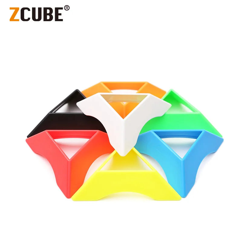 Zcube Magic Cube Držiteľ stánkov 10ks/ set farebný základný držiak bez nálepky pre 2x2x2 3x3x3 4x4x4 5x5x5 Professional Cubo Magico