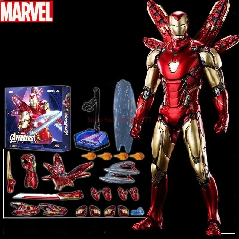 Zd Original Deluxe Iron Man Mk85 2.0 LED svetlo edícia Mark 85 LXXV Nano Armor 1/10 akčná figúrka Avengers Endgame Legends Toy