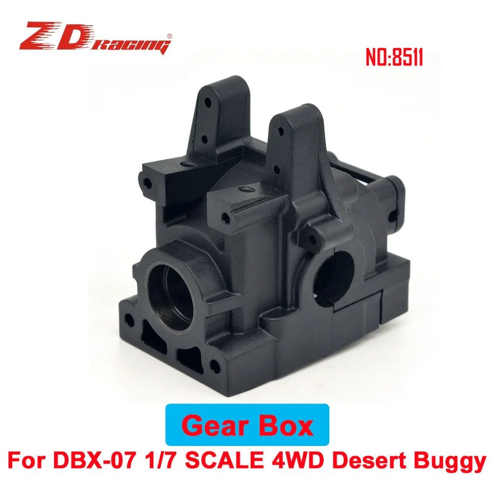 Zd závodné predné/zadné univerzálne prevodové skrinky puzdro s plášťom shell shell box 8511 pre 1/7 EX07 EX-07 DBX-07 DBX07 RC Buggy Drift Car Part