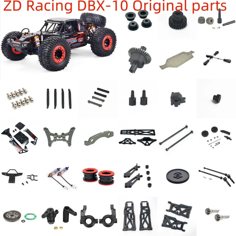 Zd závody DBX-10 DBX10 RC Model Časti automobilový tlmič Diferenciál kruhové rameno kravata kravata Rod hnací hna