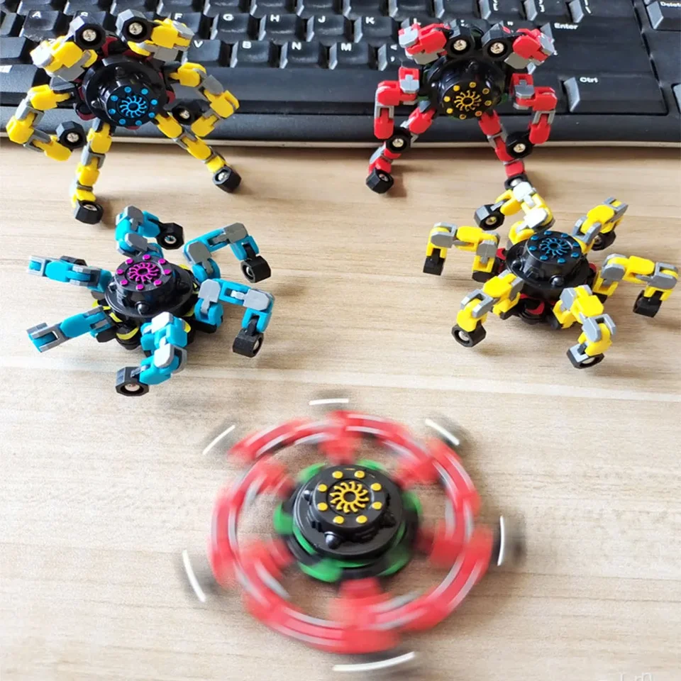 Zdeformované hračky fidget spinner reťazce pre deti Antistress Ručné hračky Venter hračky pre dospelých